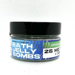 Czech CBD GALARETKI DO KĄPIELI THC Zielone Jabłko, 5 szt. x 25 mg, 125 mg THC, 50 g