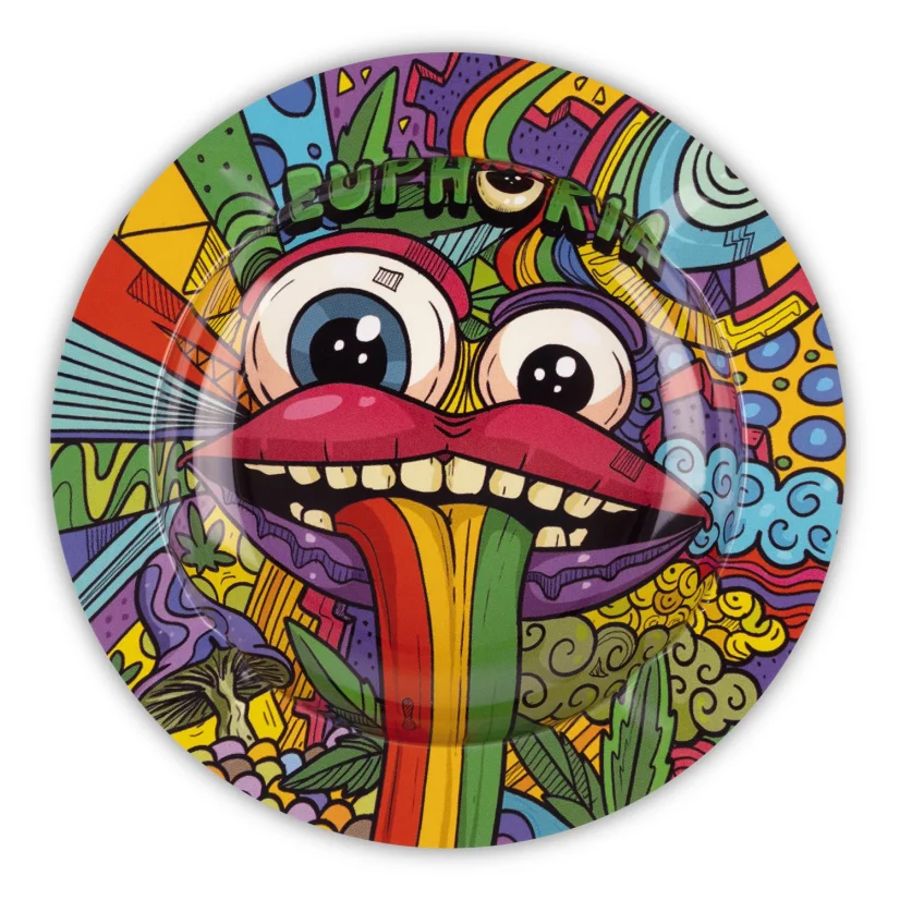 Euphoria Scrumieră metalică premium, design aleatoriu