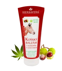 Herbavera Baume pour cheval au chanvre, 200 ml
