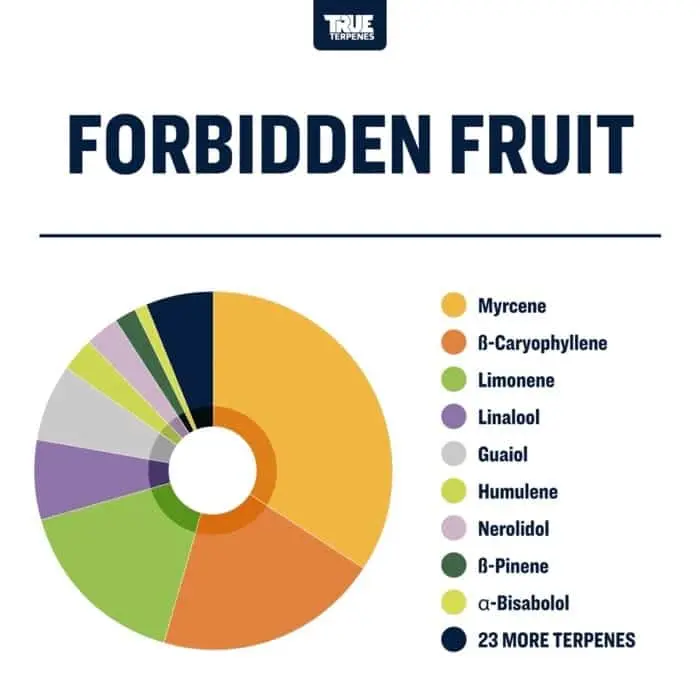 True Terpenes Smagspræget forbudt frugt (5 ml - 960 ml)