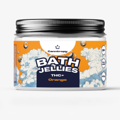 Canntropy THC+ კანაფის საღეჭი ფორთოხალი, 30ც x 5მგ, 150გ