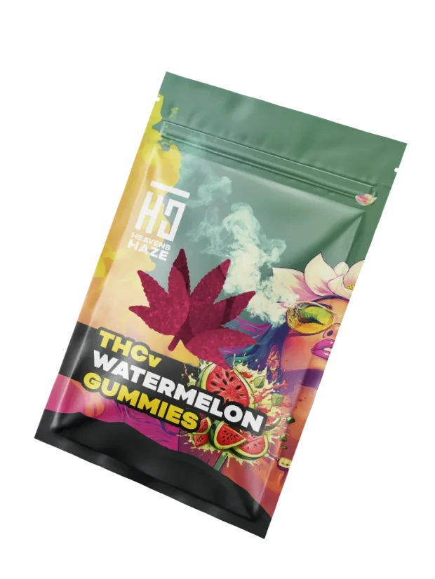 Heavens Haze THCV Gummies Watermelon 3 pcs - 15 mg THCV + 5 mg CBN, 13,5 g