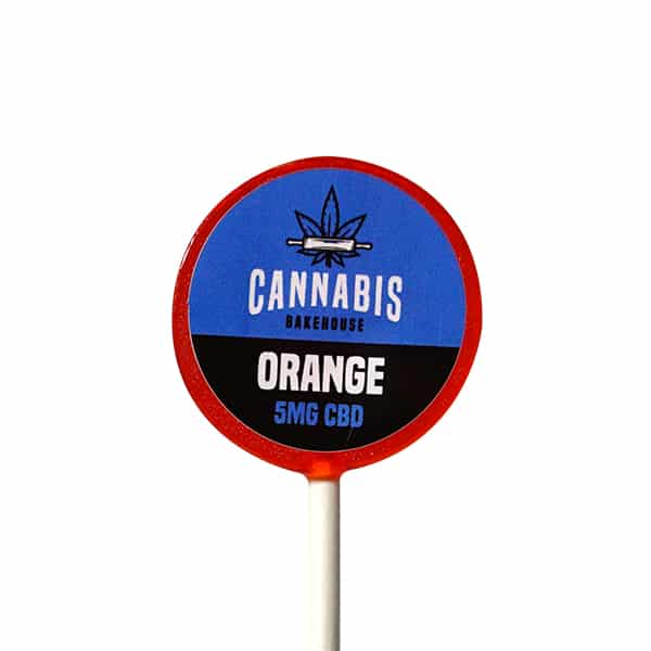 Cannabis Bakehouse CBD Lollypop - Pomerančový, 5mg CBD Cannabis Bakehouse CBD Lollypop - Pomerančový, 5mg CBD