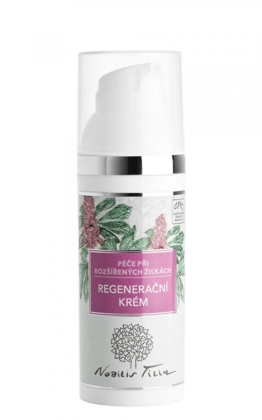 Nobilis Tilia Cremă regeneratoare pentru vene varicoase, 50 ml
