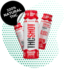 CanaPuff THC SHOT - Fragola 60 ml (THC 30 mg)