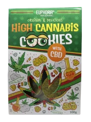 Euphoria Céréale biscuits avec du CBD et du chanvre, 100 g