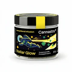 Cannastra Hemp Blend - Stellar Glow Bunga Giling Pineapple Express (20 g)