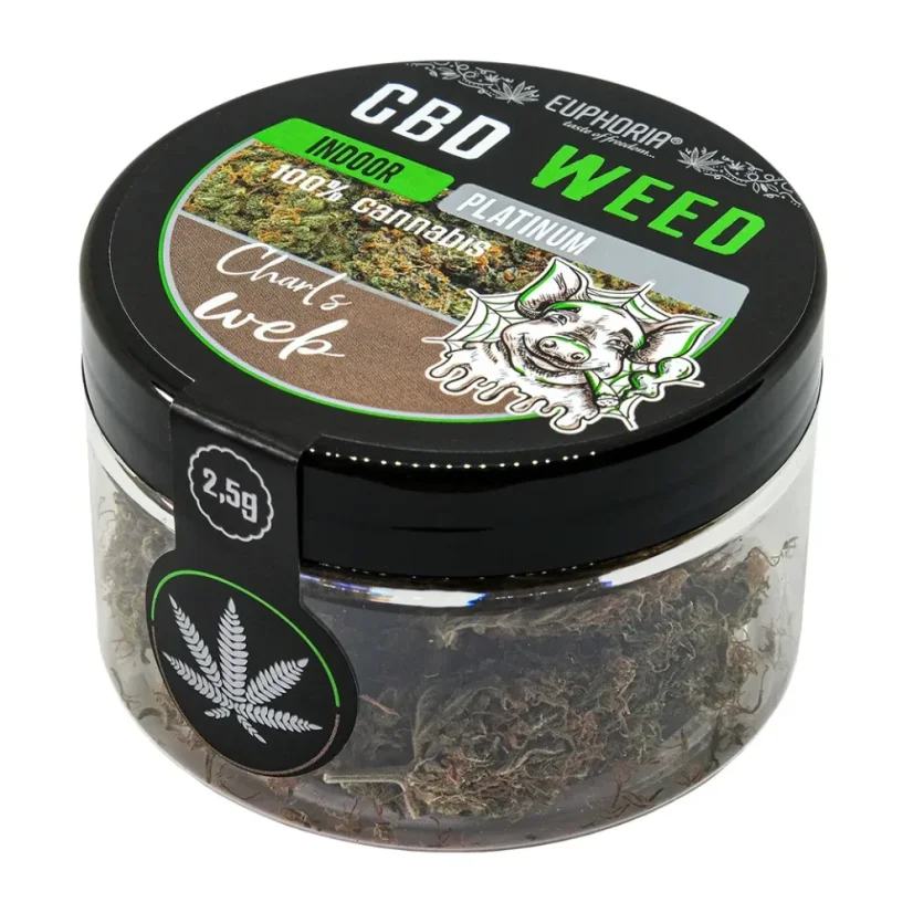 Euphoria Fleur de CBD Platine Cochon gourmand - 2g