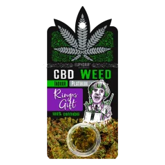 Euphoria CBD Květy Platinum Indoor Ringo's Gift, 0,7-1 g