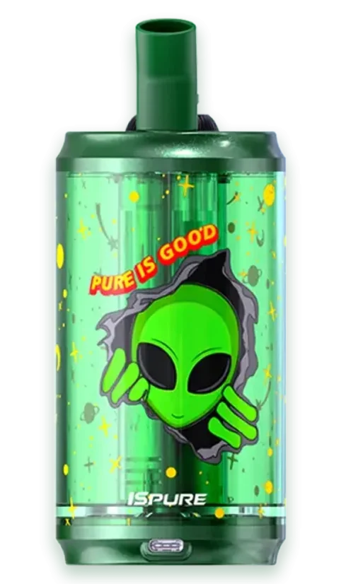 ISPURE DaabCan Water Pipe, roheline