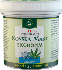 Herbamedicus Konjski balzam s konopljom za hlađenje, 250 ml