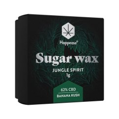 Happease - Extracto Jungle Spirit Sugar Wax, 62% CBD, 1 g