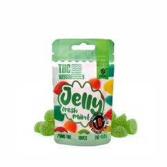 Czech CBD THC Odyssey Jelly Frische Minze, 70 mg THC, 10 Stück