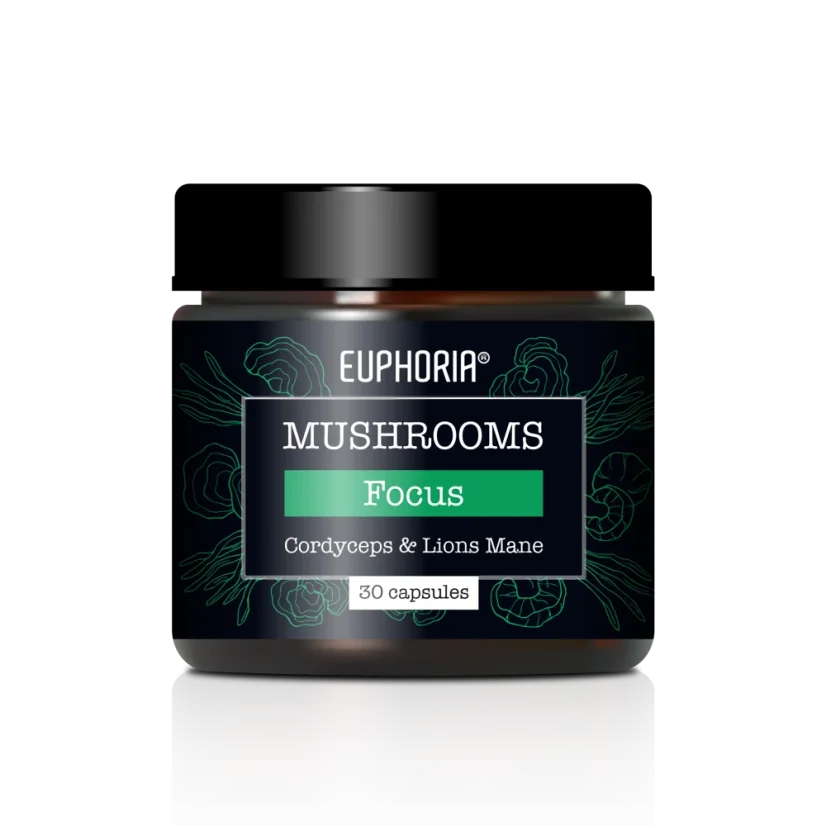 Euphoria Champignons Focus, 30 gélules