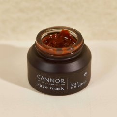 Cannor Zpevňující pleťová maska Dračí krev a ibišek, 30 ml