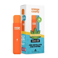 Orange County CBD Pod-vape-kynä Limonadi, 1 ml