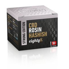 Eighty8 Rosin Hash 25 % CBD, (1 g)
