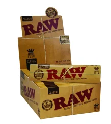 Raw Papers Klasický King Size Slim Papers, 110 mm, 50 ks za box