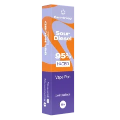 Canntropy H4CBD Penna da Vape Sour Diesel 95 %, 1 ml