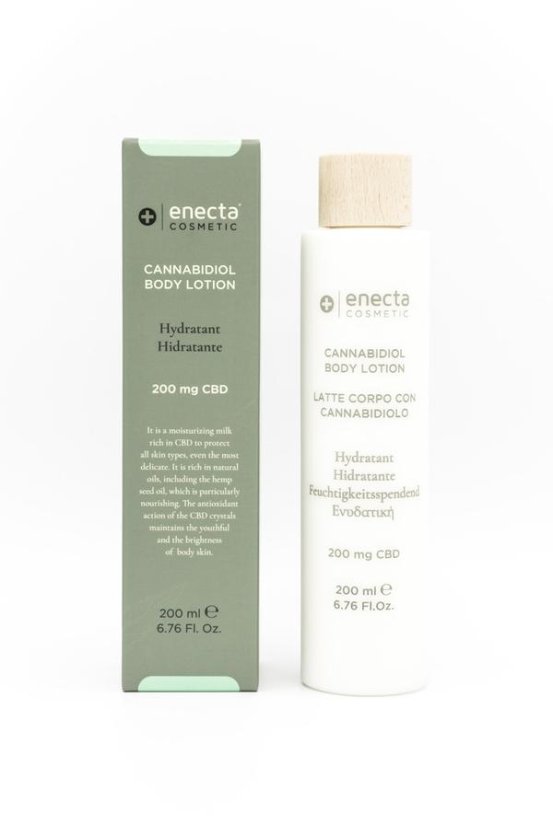 Enecta CBD Body Loțiune de corp 200 ml, 200 mg CBD