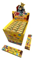 Monkey King KSS King Size Slim fehérítetlen töltőpapírok szűrő tippekkel (Chocoballs illat), 1 füzet