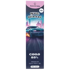 Canntropy CBG9 Einweg-Vape-Pen NYC Diesel, CBG9 85% Qualität, 1 ml