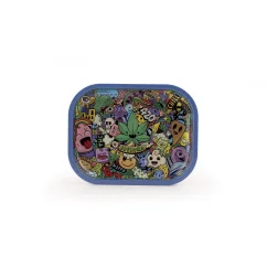 Euphoria Plateau Roulant Métal Petit Fantaisie - 180 x 140 mm