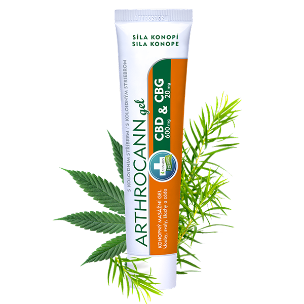 Annabis Dárková sada Silné klouby, svaly a šlachy – nyní s CBD a CBG gelem, 75 ml
