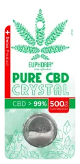 Euphoria Pure CBD Crystal - 99 % (500 mg), 0,5 g