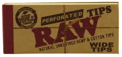 RAW Perforuotas Platus Patarimai Nebalintas platus filtrai