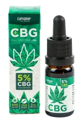 Euphoria CBG:CBD Ulei de cânepă 6 %, 10 ml, 500:100 mg
