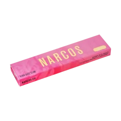 Narcos Pink Edition King Size Slim Rolling Papers + Tips
