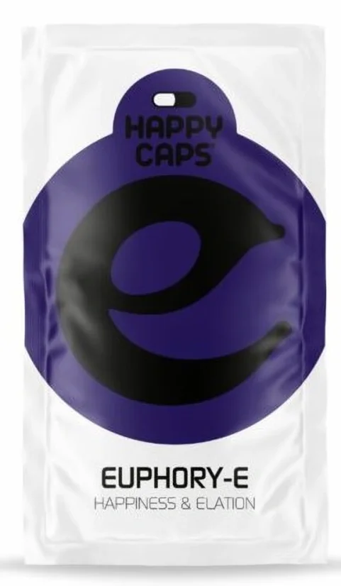 Happy Caps Euphory E - Vidám és felemelő kapszula, 40 g