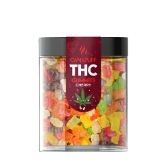 CanaPuff THC+ Gummies Cherry, THC inferiore allo 0,2%, 10 - 50 pz.