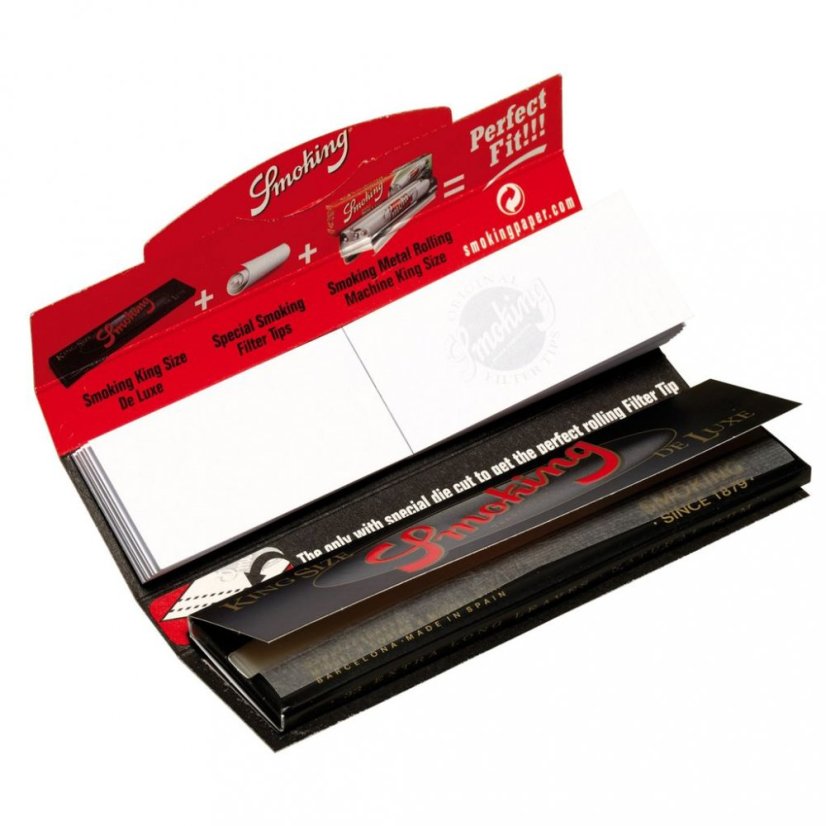 Smoking Papers Grande taille - Deluxe avec filtres