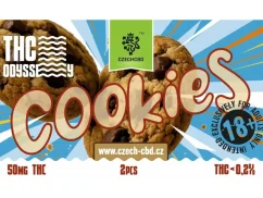 Czech CBD THC Odyssey Cookie, 50 mg THC, 2 db