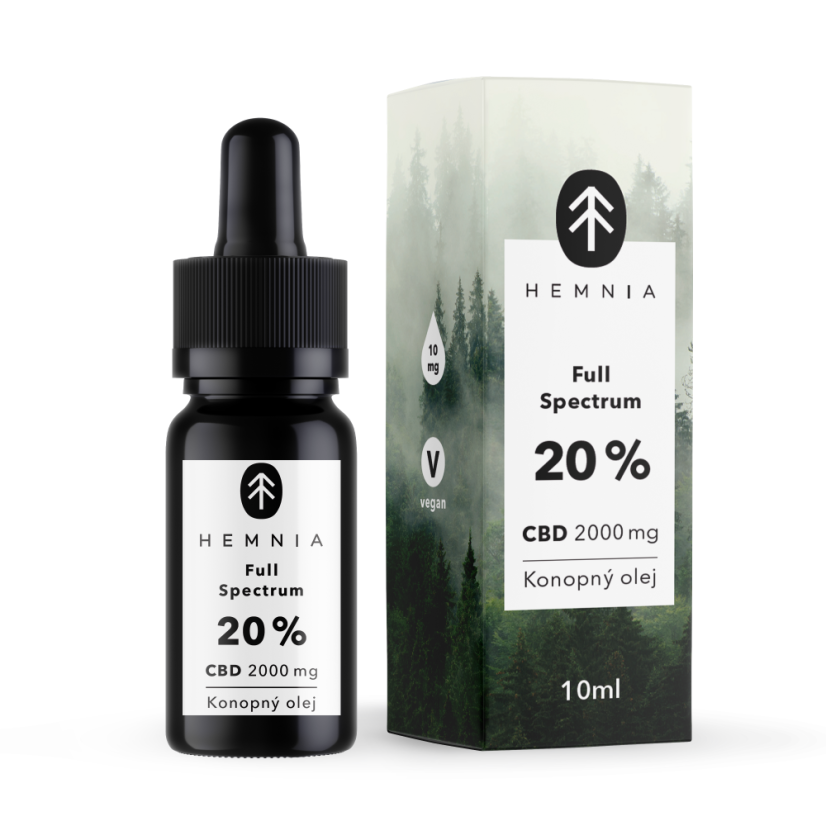 Hemnia CBD à spectre complet Emballer - 6500mg CBD