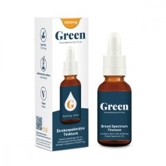 Green Pharmaceutics Ευρύ φάσμα βάμμα, 10 %, 3000 mg CBD, 30 ml