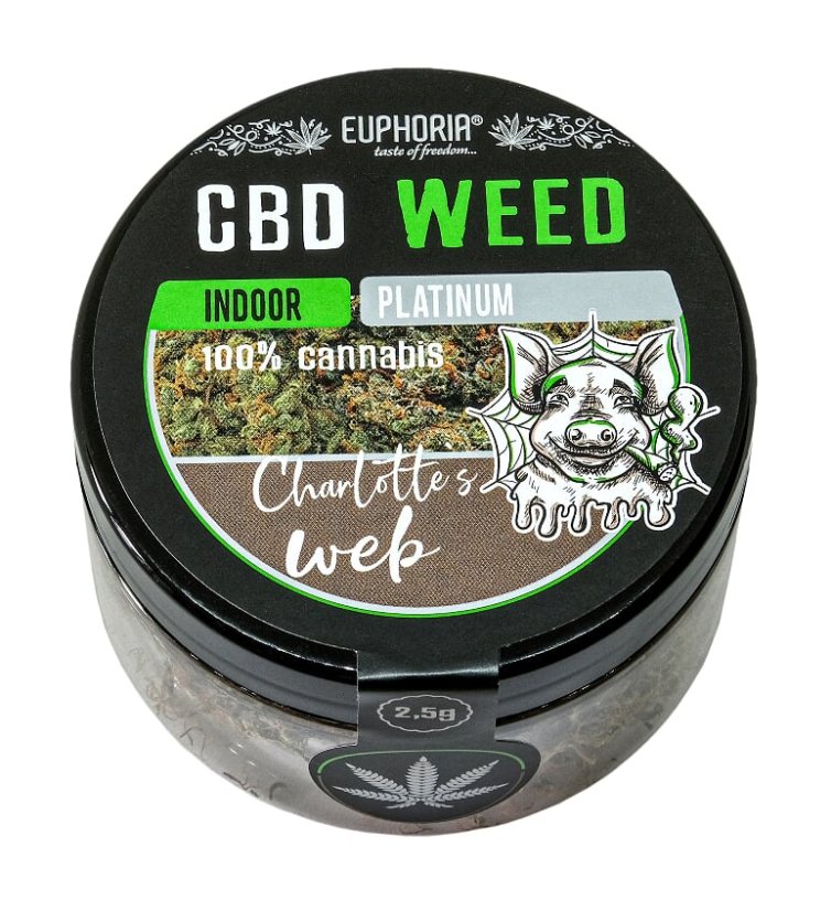 Euphoria Fleur de CBD Platine Cochon gourmand - 2g