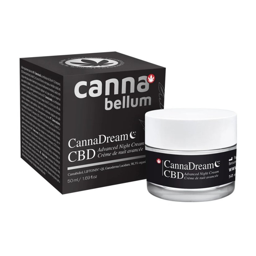 Cannabellum CBD CannaDream Advanced Nachtcreme, 50 ml