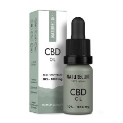 Nature Cure Plnospektrální CBD olej, 10 %, 1000 mg, 10 ml