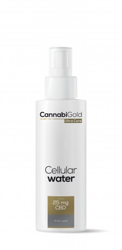 CannabiGold - Zellwasser mit CBD 25 mg, (125 ml)