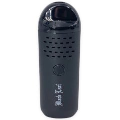 Black Leaf Mini garintuvas žolelėms - juoda