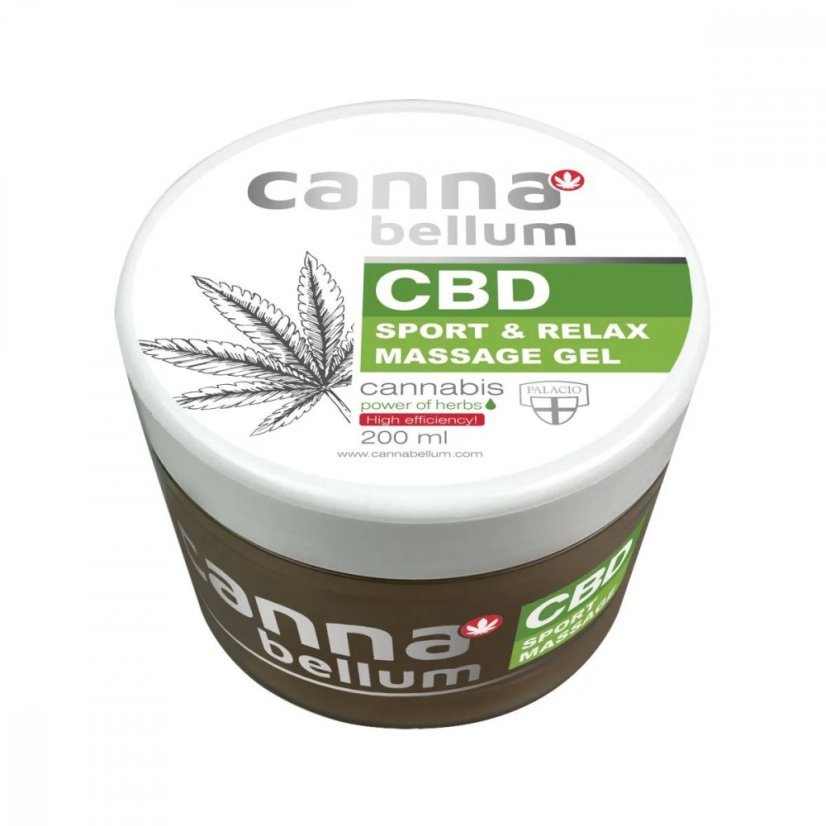 Cannabellum CBD Sport Massagegel, 200 ml