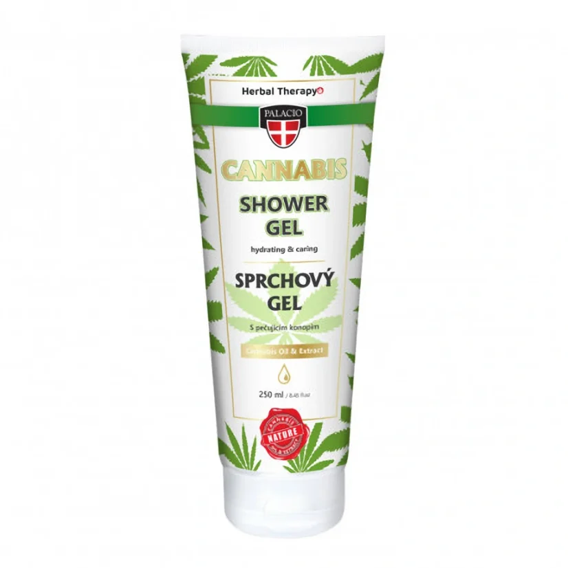 Palacio Gel de duș din cânepă, tub, 250 ml