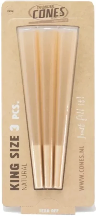 The Original Cones, Conuri Natural King Size 3x Blister