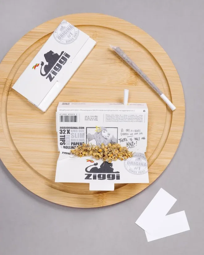 Ziggi Original Extra, 32 feuilles à rouler + 32 filtres en carton
