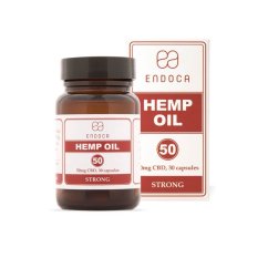 Endoca Cápsulas de aceite de cáñamo 1500 mg CBD, 30 unidades