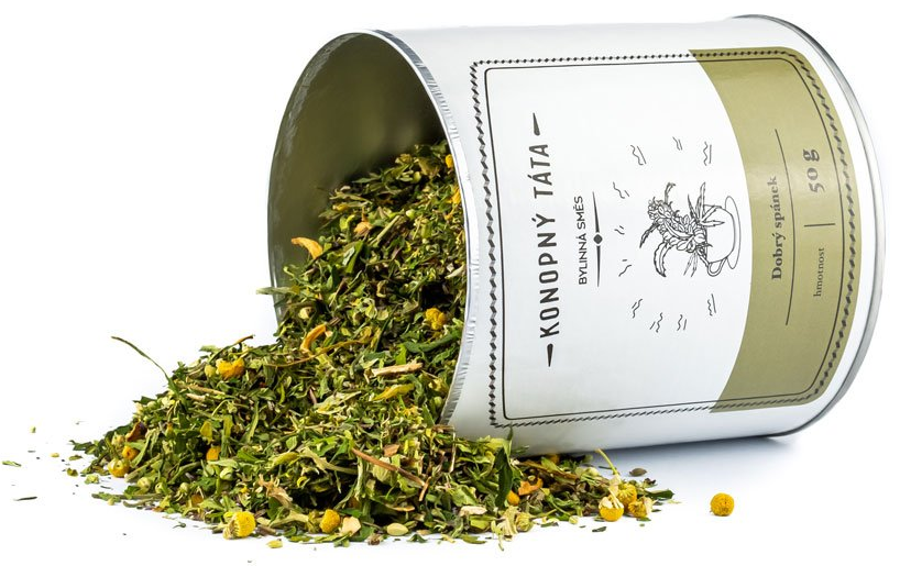 Konopný Táta - Hanf Kräutermischung "Guten Schlaf", 50 g