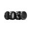 Aerospaced Tandløs slibemaskine, 4-piece, 50 mm - 4 farver ( sort, blå, grøn, sølv )